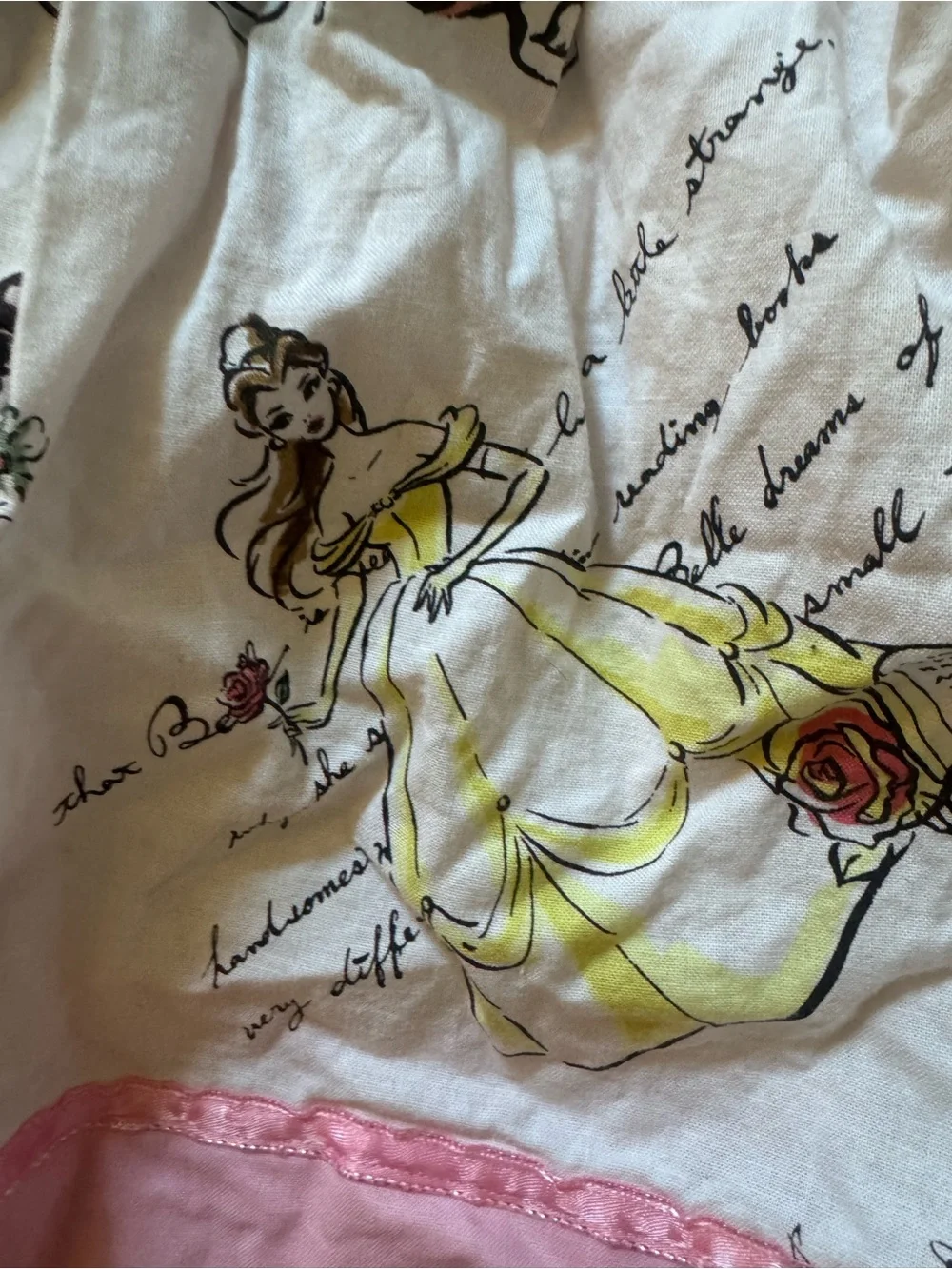 Custom Pink Ruffle Sleeve Disney Princess Sundress
